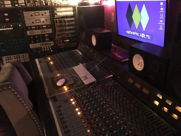 Obscenic Arts Recording Studio Console & Recorders