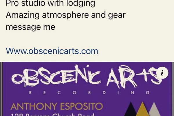 End of winter package recording deals at Obscenic Arts